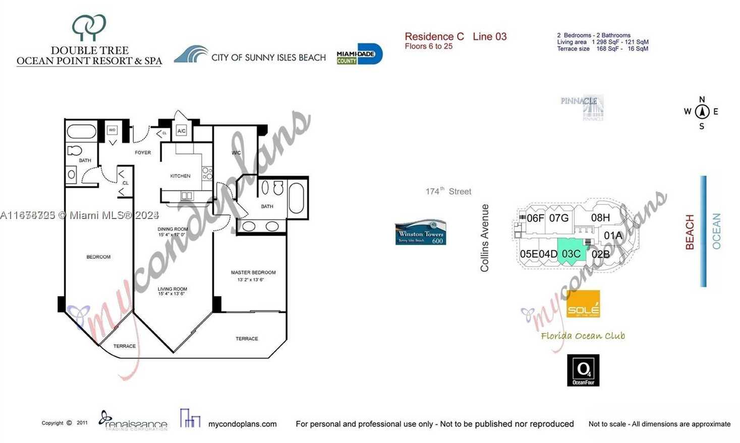 Small Image of 17375 #1903, Sunny Isles Beach Number 18
