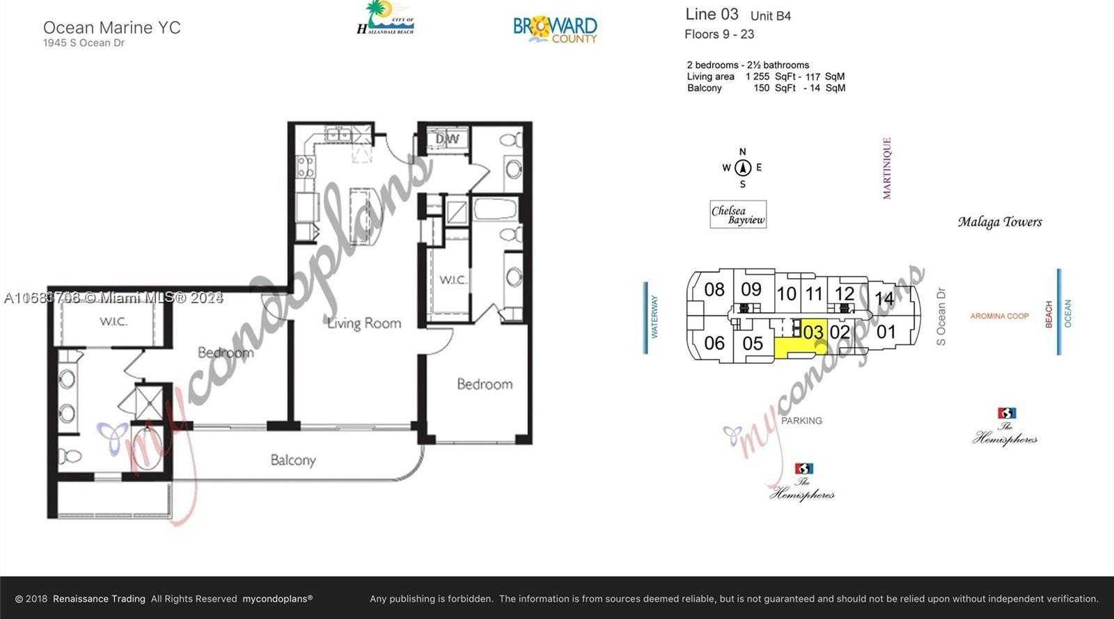 Small Image of 1945 SOUTH OCEAN DR #2303, Hallandale Beach Number 42