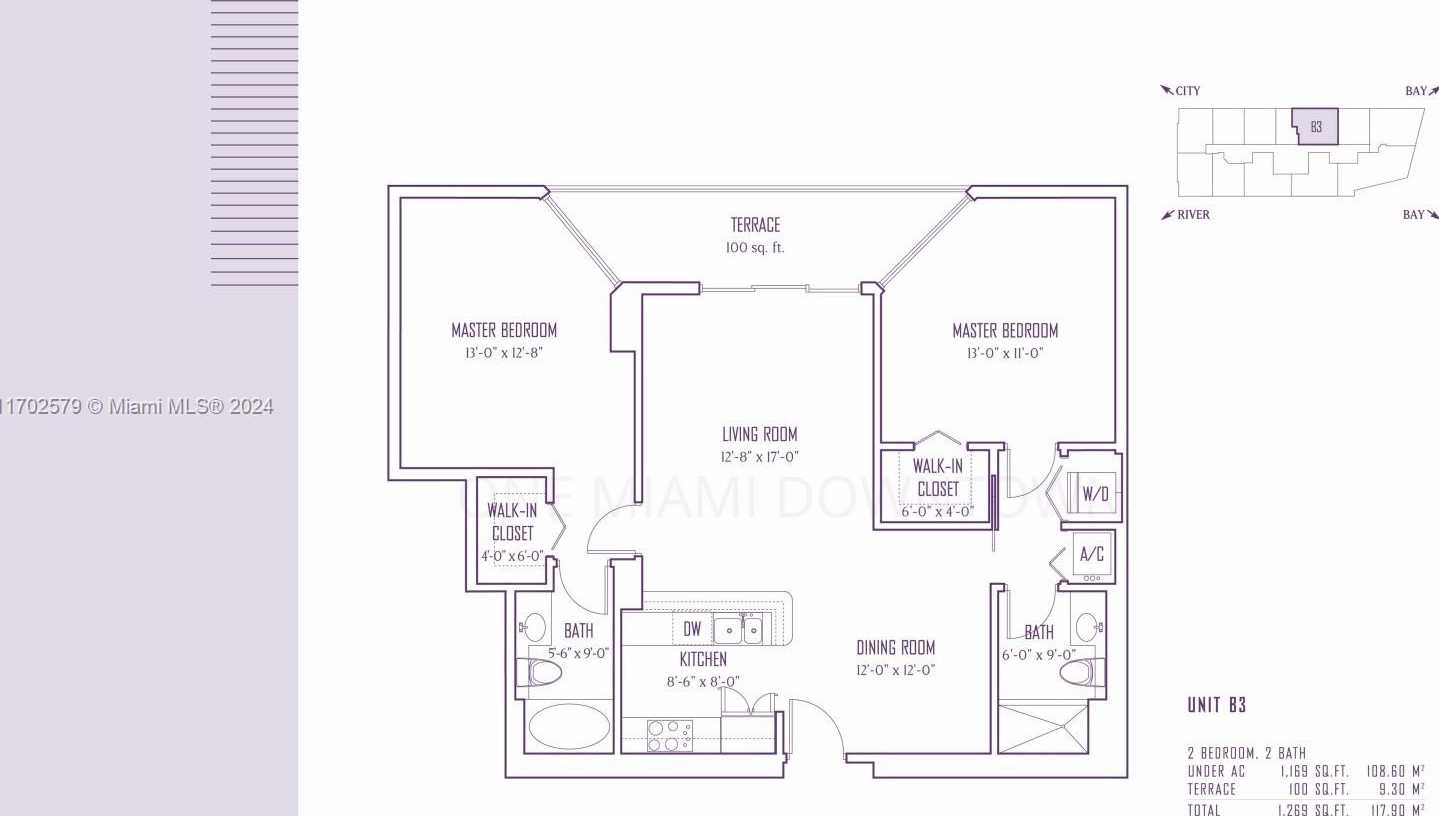 Small Image of 325 SOUTH BISCAYNE BLVD #4322, Miami Number 25