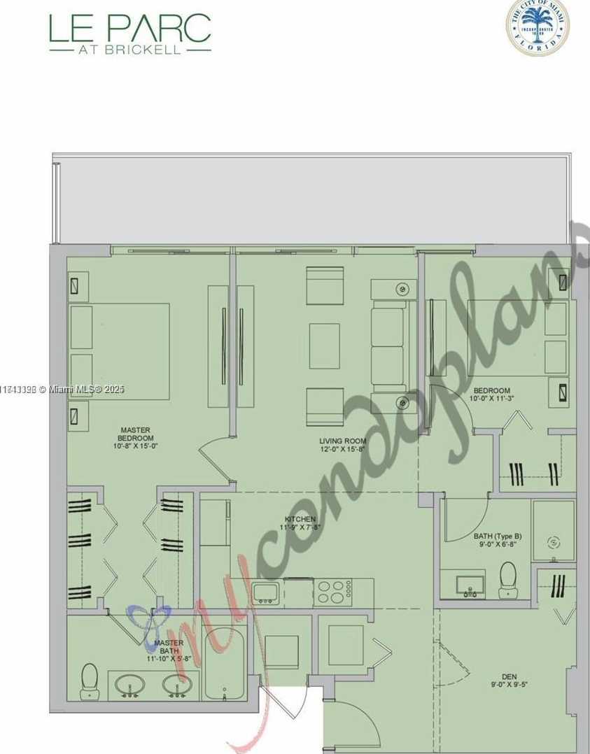 Small Image of 1600 SOUTH WEST 1ST AVE #614, Miami Number 2