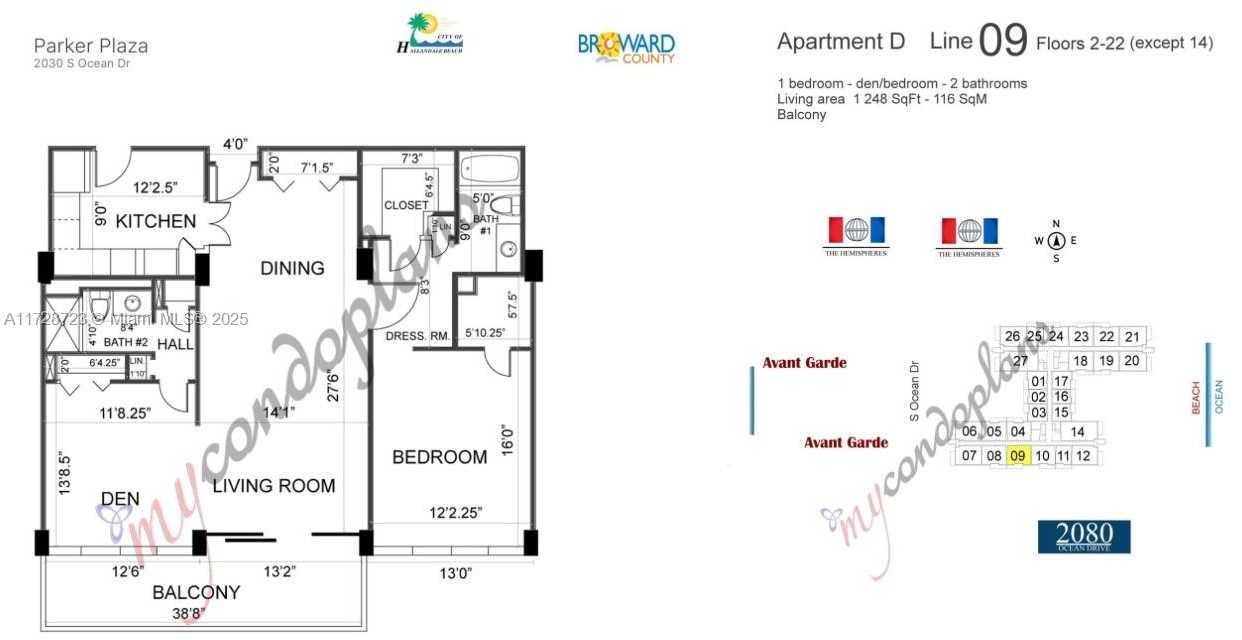 Small Image of 2030 SOUTH OCEAN DR #309, Hallandale Beach Number 41