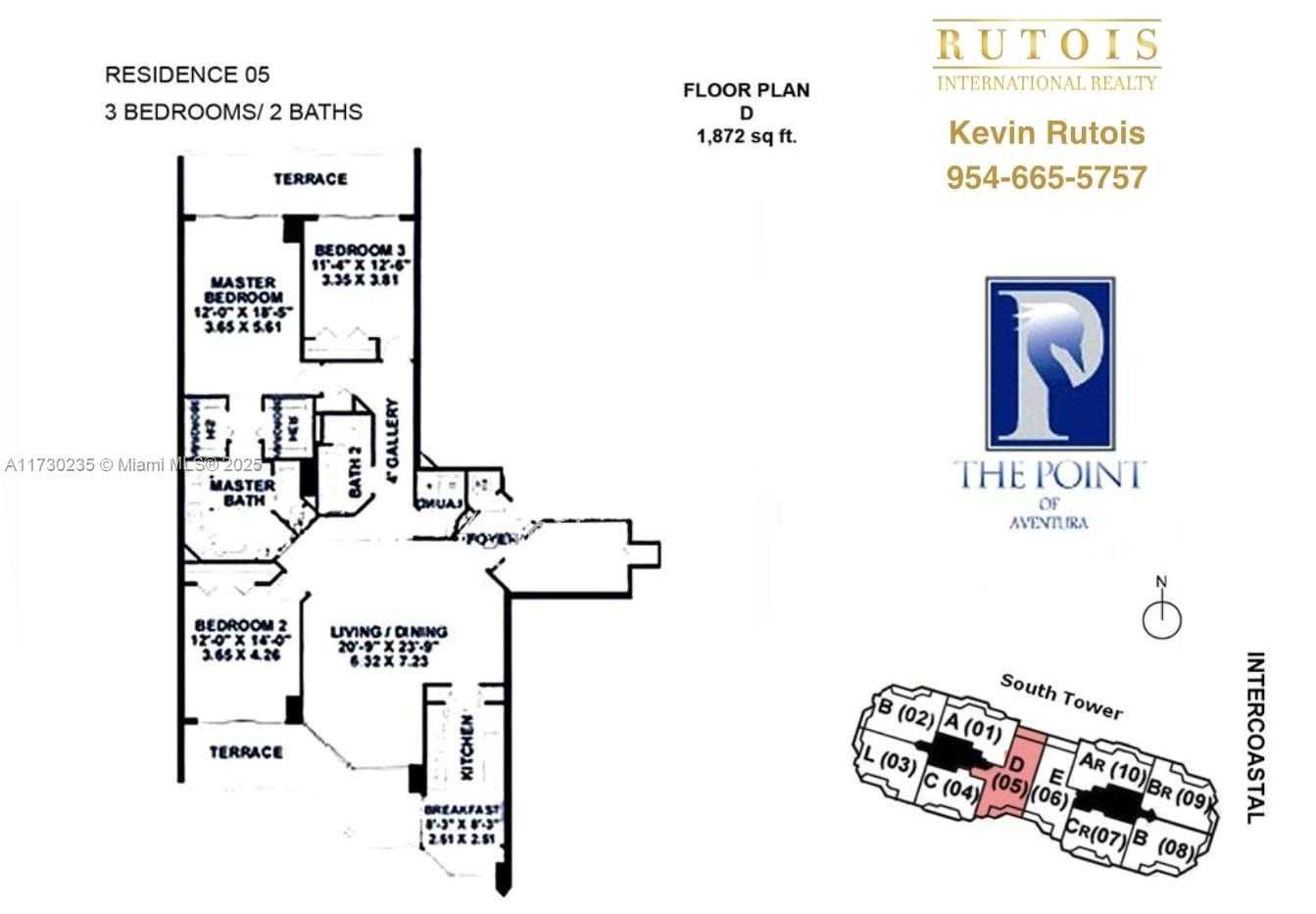 Small Image of 21055 YACHT CLUB DR #2005, Aventura Number 16