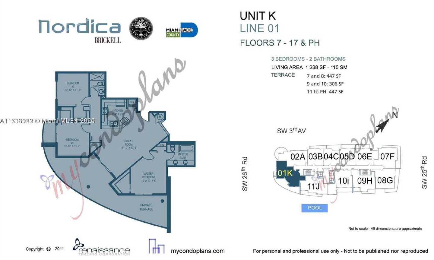 Small Image of 2525 SOUTH WEST 3RD AVE #1501, Miami Number 71