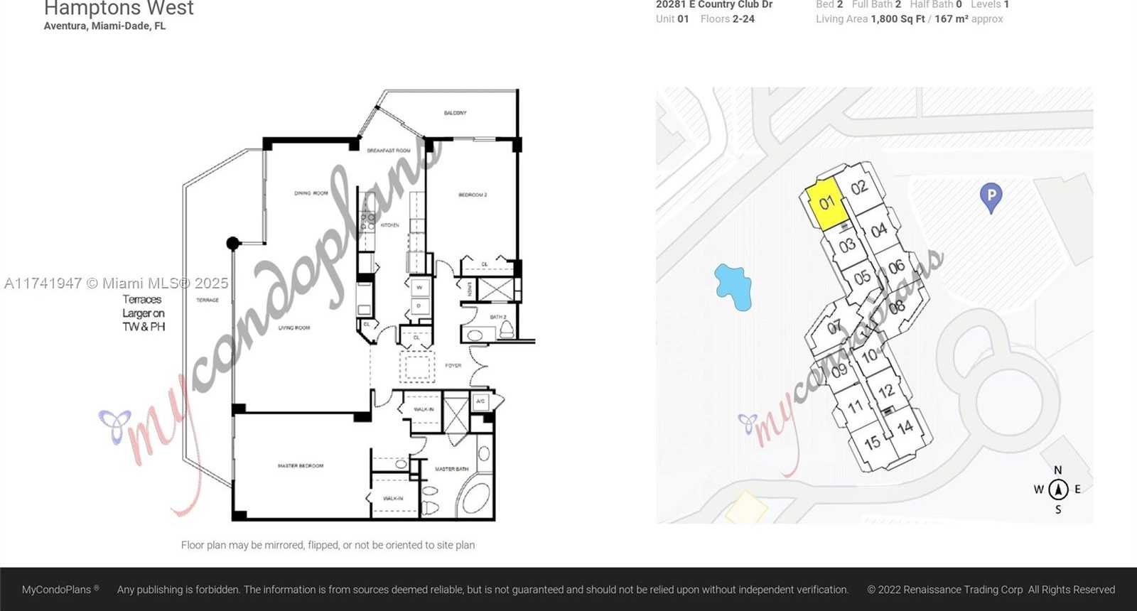 Small Image of 20281 EAST COUNTRY CLUB DR #801, Aventura Number 61