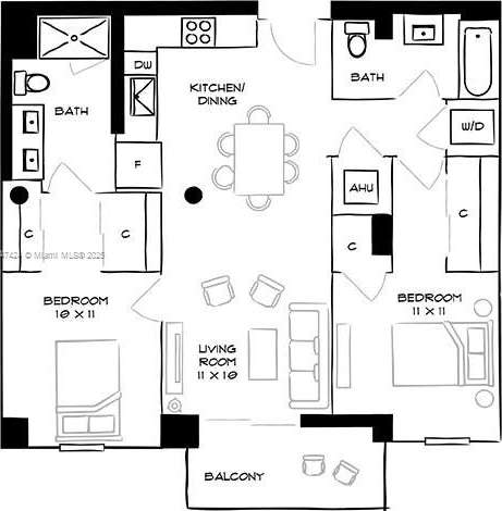 Small Image of 1500 BAY RD #N-1220, Miami Beach Number 24