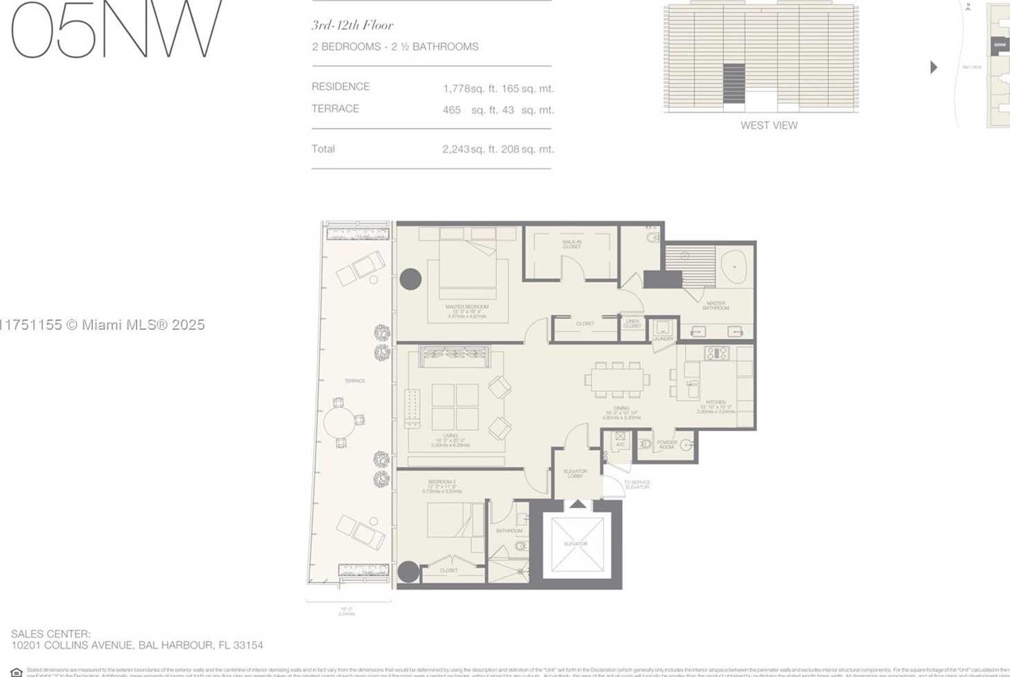 Small Image of 10203 COLLINS AVE #1005, Bal Harbour Number 25