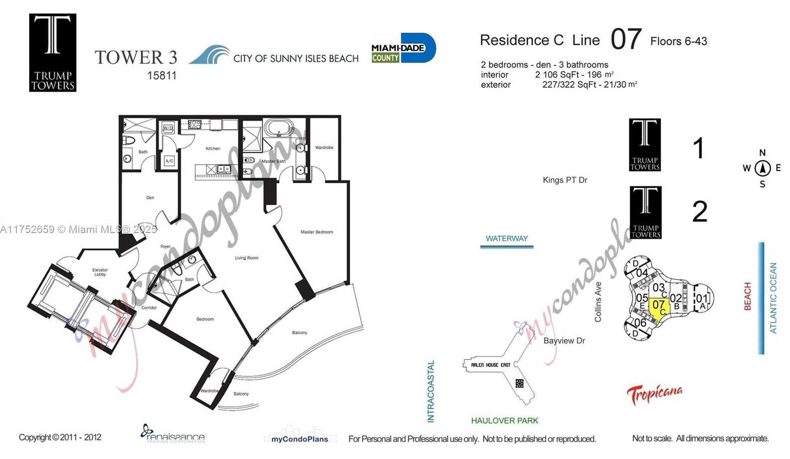 Small Image of 15811 COLLINS AVE #3407, Sunny Isles Beach Number 24