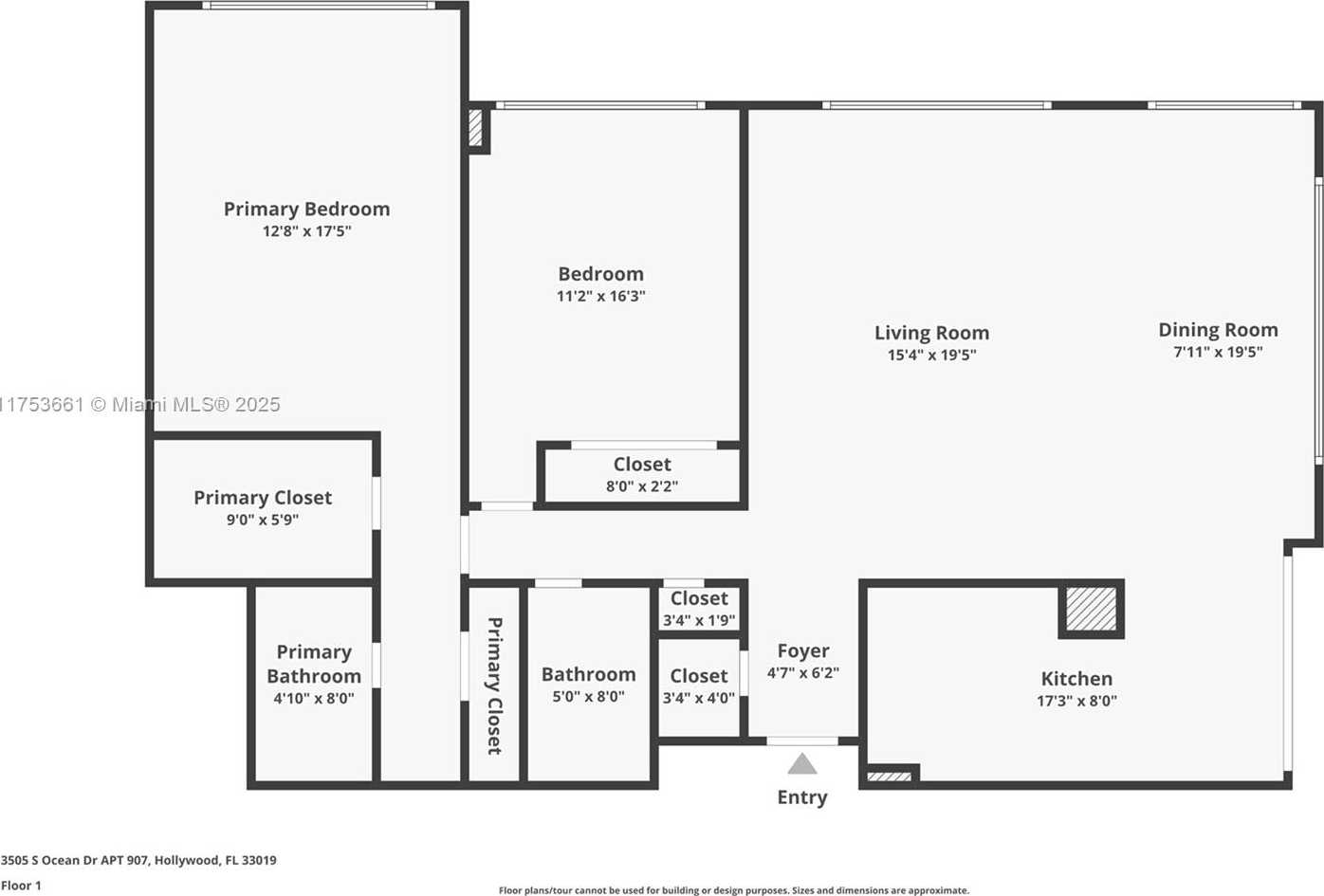 Small Image of 3505 OCEAN DR #905, Hollywood Number 16