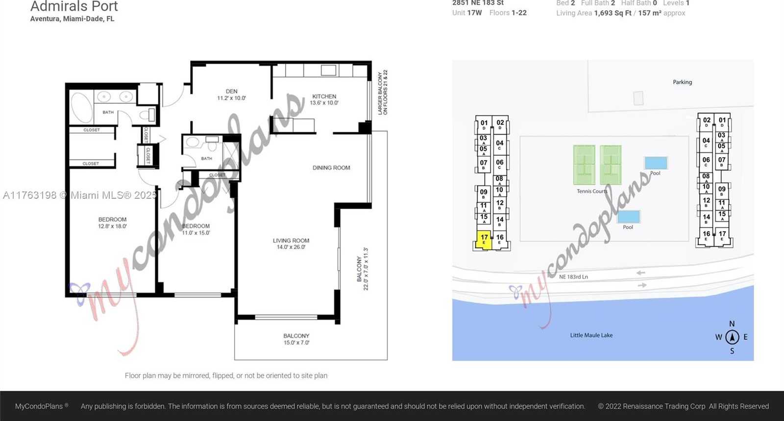 Small Image of 2801 NORTH EAST 183RD ST #517W, Aventura Number 65