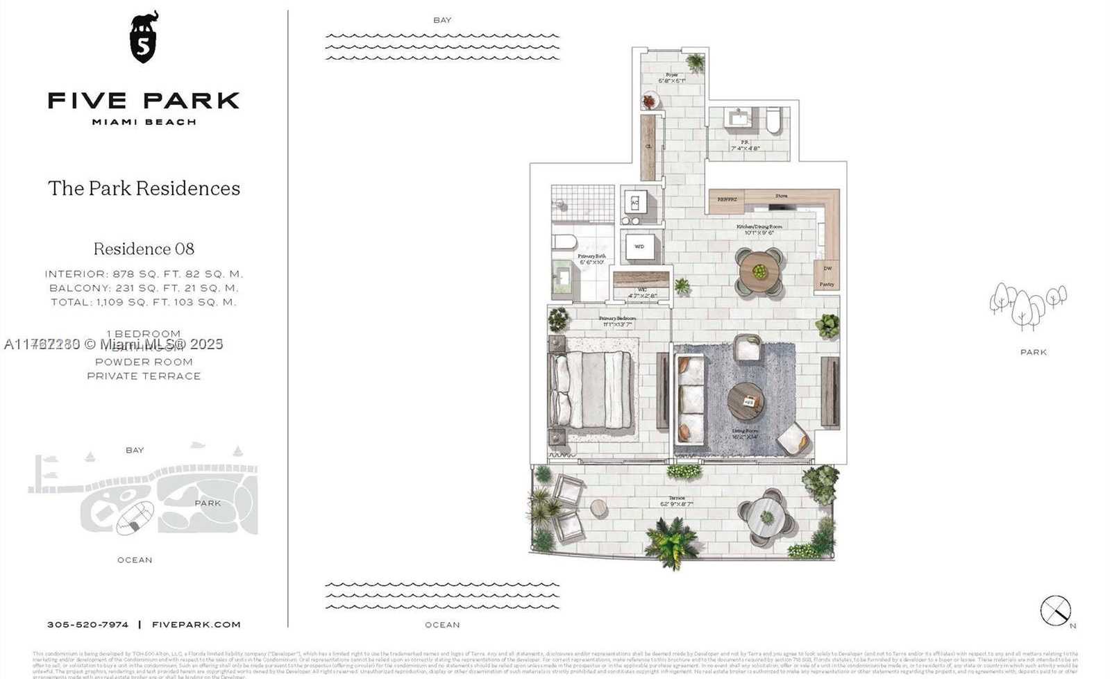 Small Image of 500 ALTON RD #1008, Miami Beach Number 19