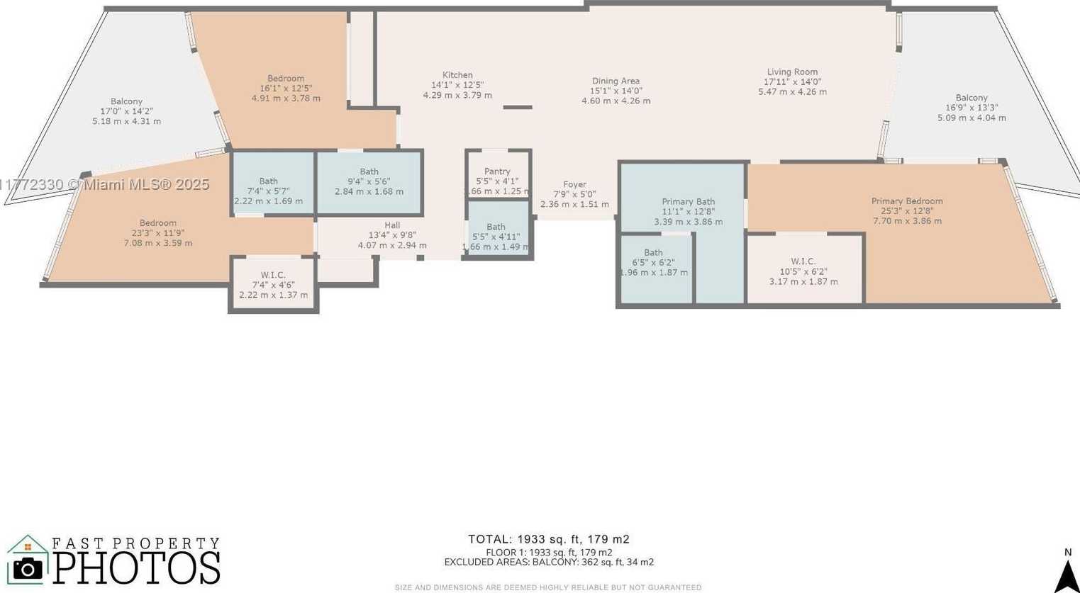 Small Image of 17121 COLLINS AVE #1604, Sunny Isles Beach Number 37
