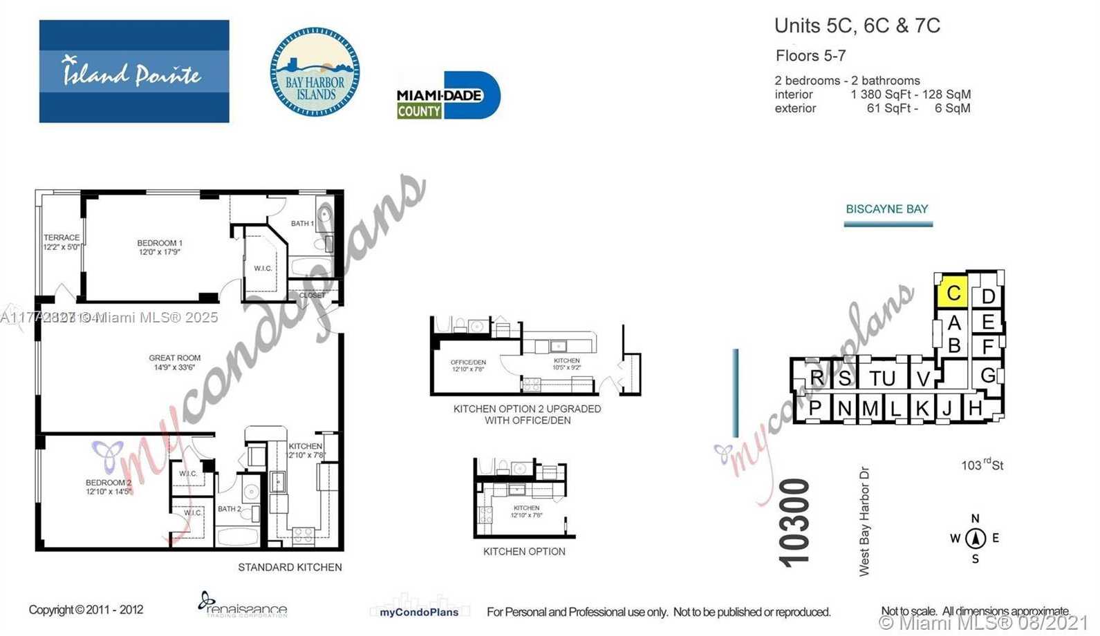 Small Image of 10350 WEST BAY HARBOR DR #7C, Bay Harbor Islands Number 14
