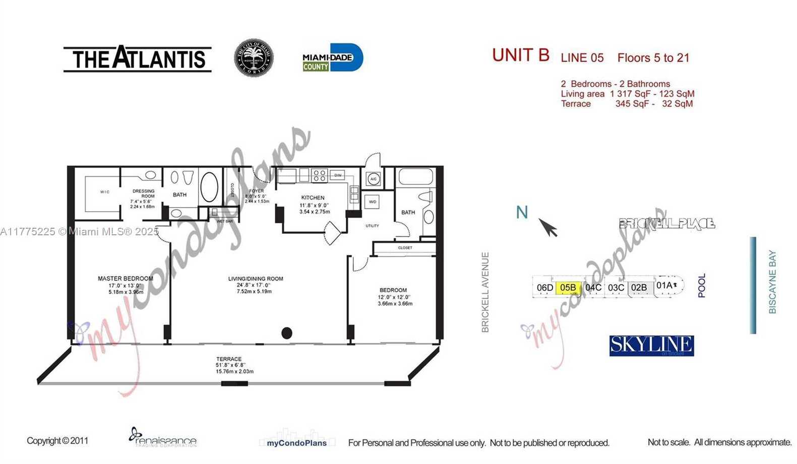 Small Image of 2025 BRICKELL AVE #605, Miami Number 21