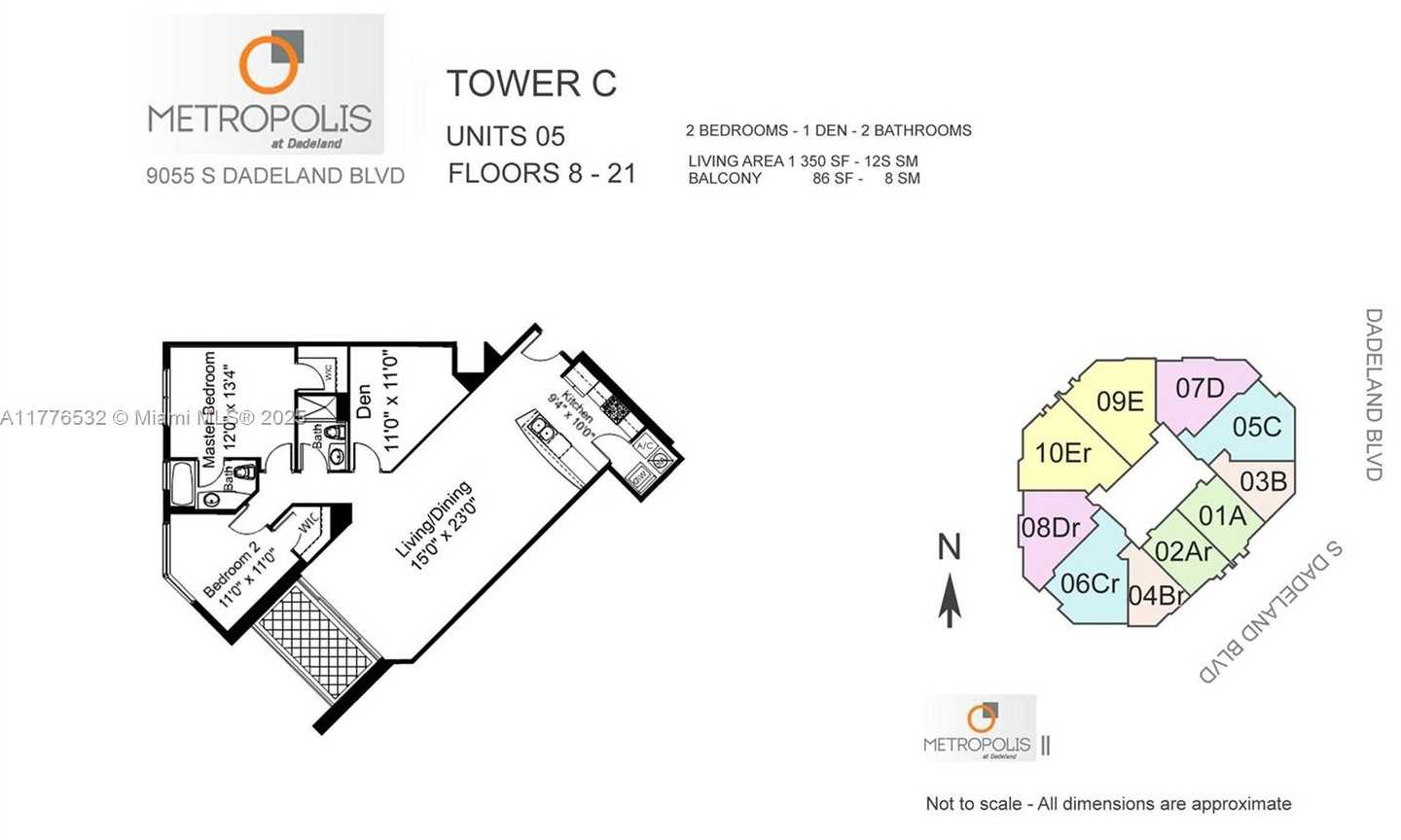 Small Image of 9055 SOUTH WEST 73RD CT #1805, Miami Number 20