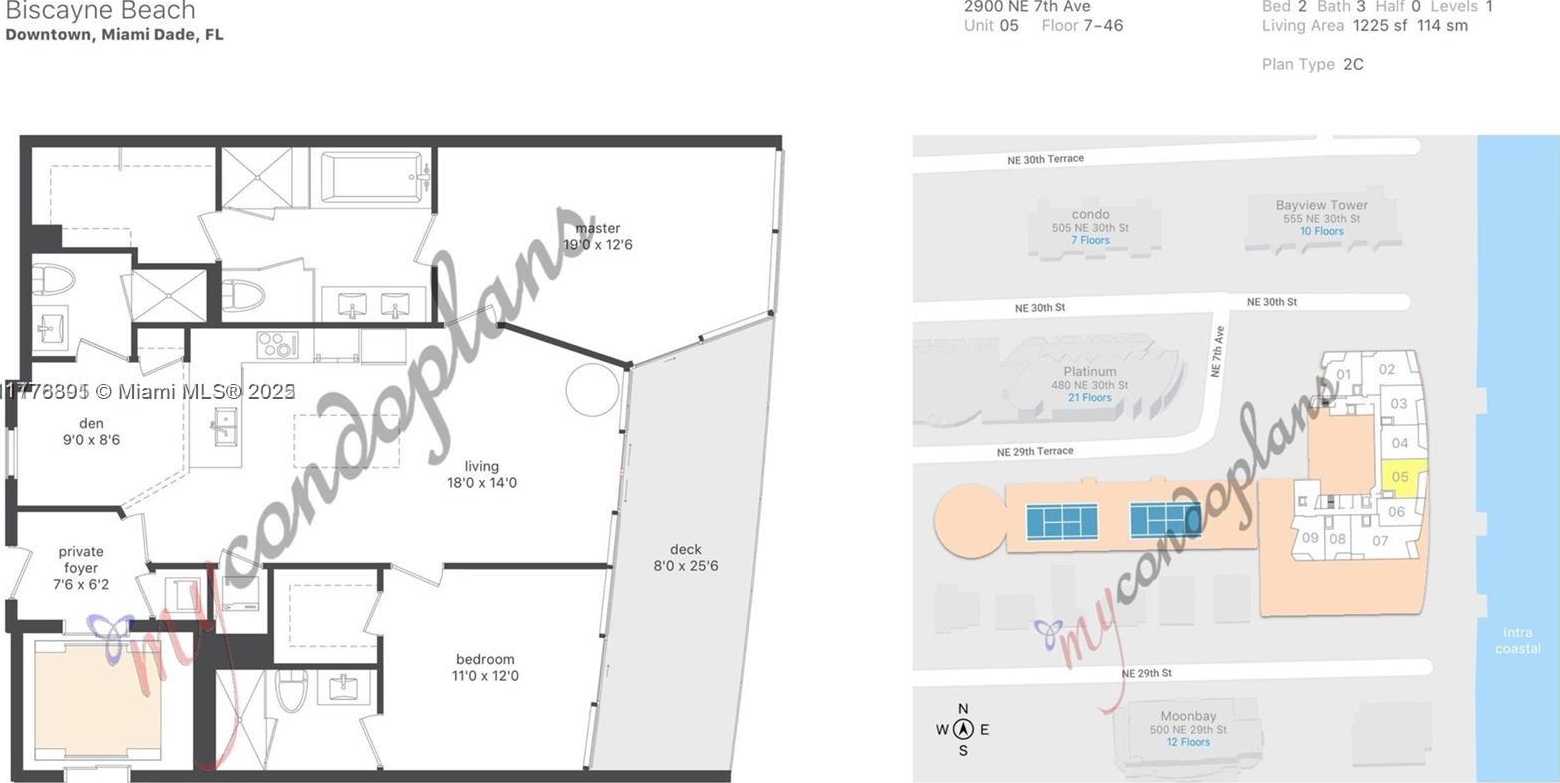 Small Image of 2900 NORTH EAST 7TH AVE #2505, Miami Number 14