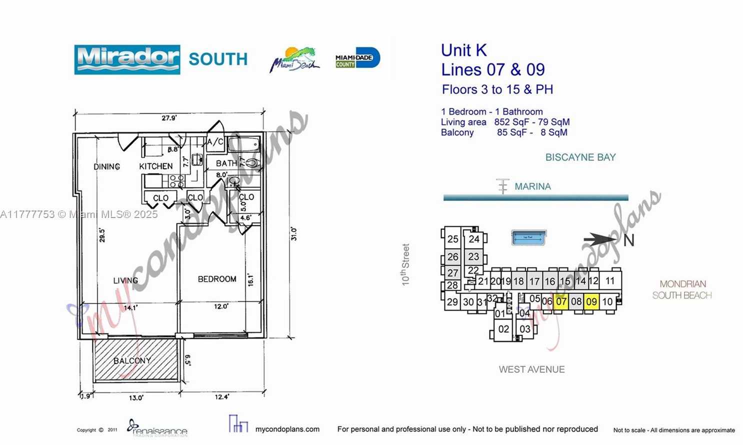 Small Image of 1000 WEST AVE #307, Miami Beach Number 16