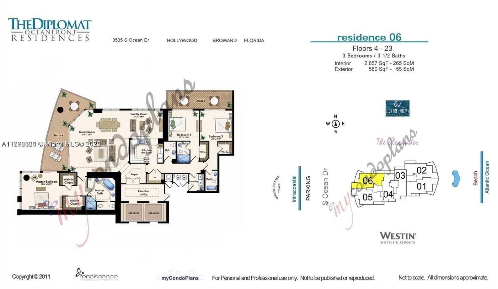 Small Image of 3535 SOUTH OCEAN DR( AVAIL 05 07 25) #1006, Hollywood Number 36