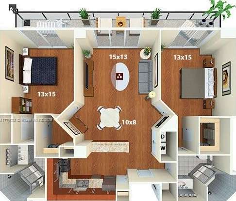 Small Image of 1500 BAY RD #C-2408, Miami Beach Number 36
