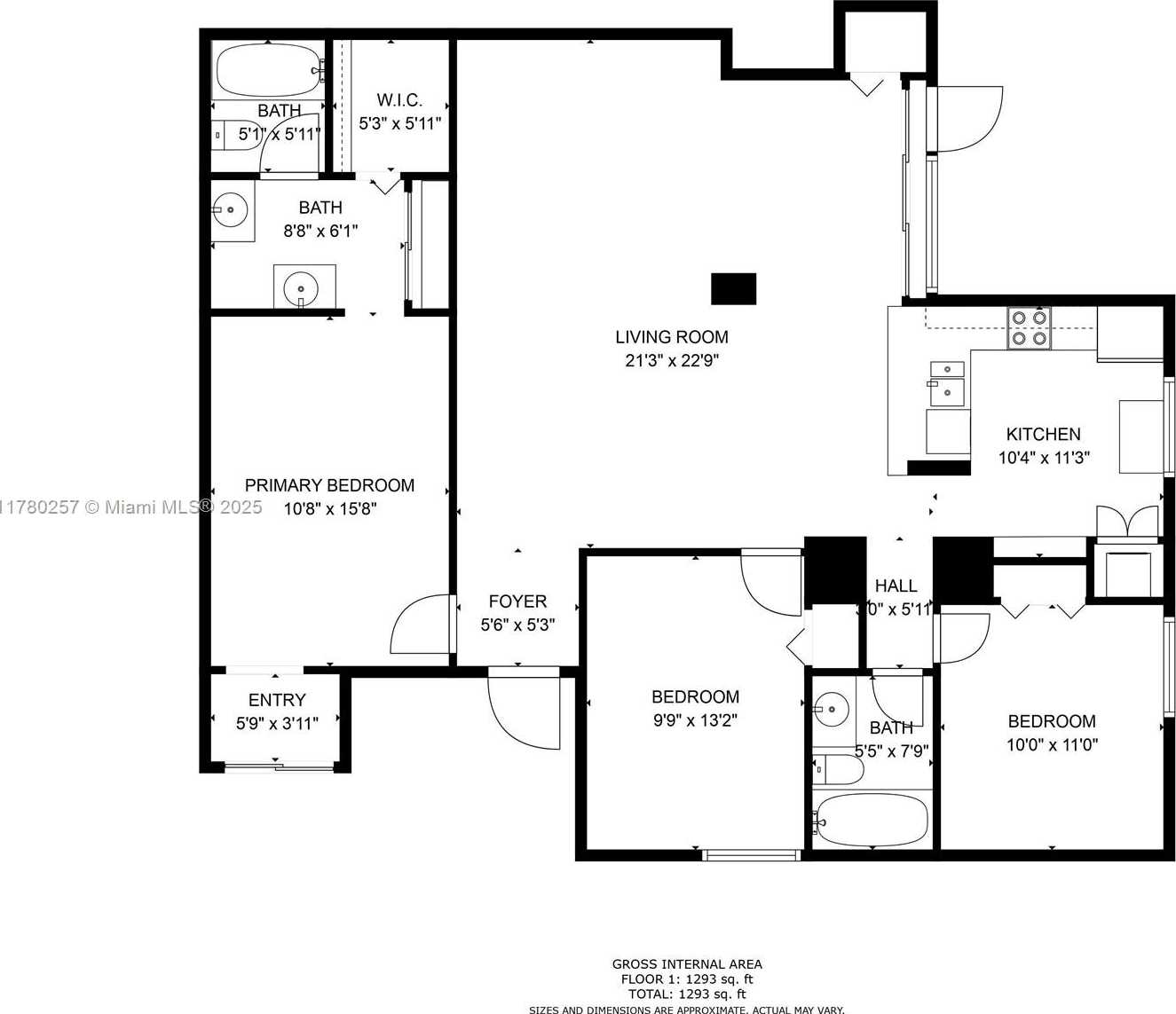 Small Image of 3553 MAGELLAN CIR #311-1, Aventura Number 6