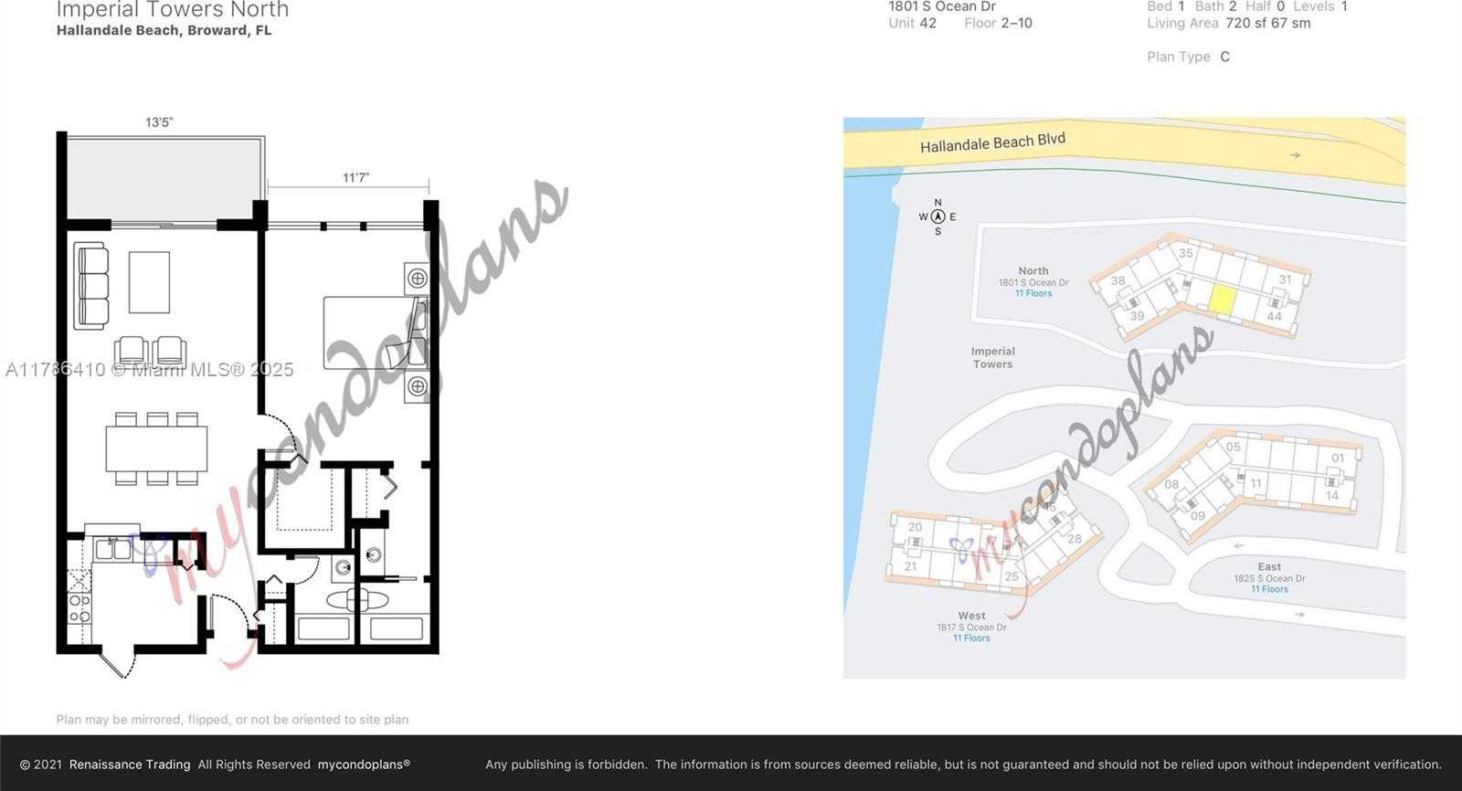 Small Image of 1801 SOUTH OCEAN #1042, Hallandale Beach Number 30