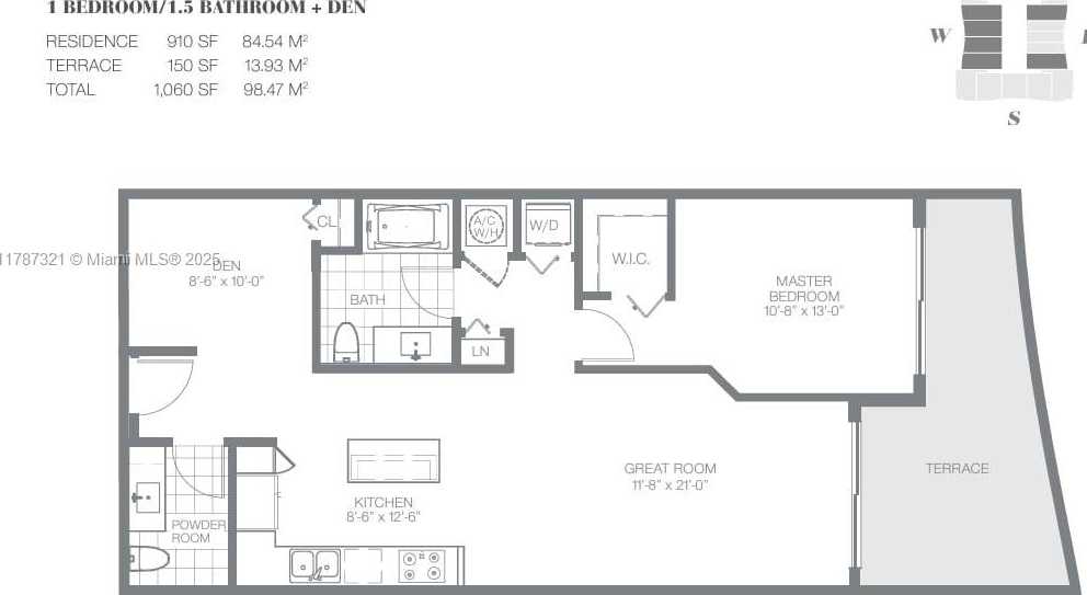 Small Image of 1600 NORTH EAST 1ST AVE #1401, Miami Number 21