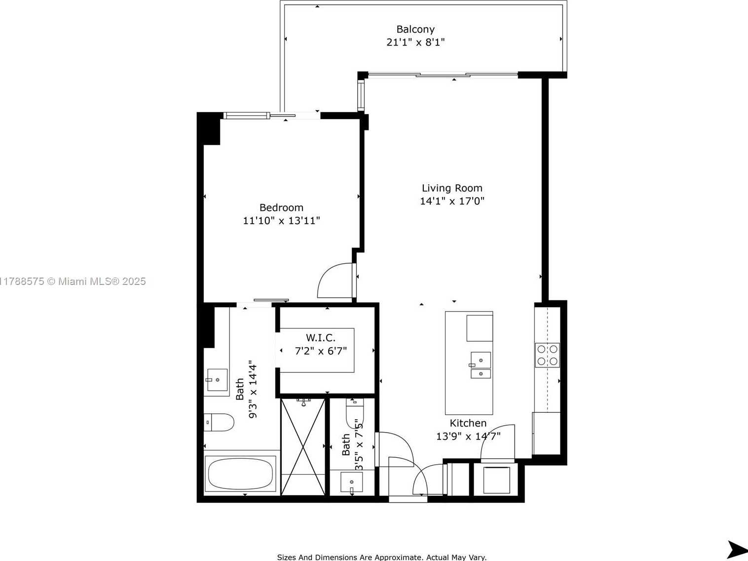 Small Image of 68 SOUTH EAST 6TH ST #2306, Miami Number 36