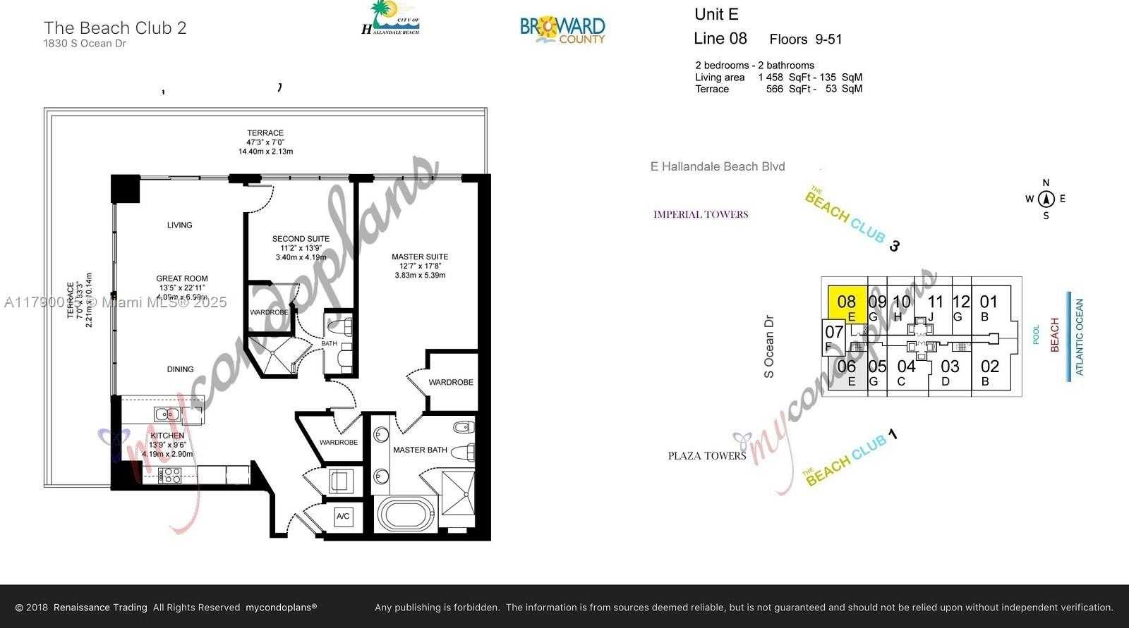 Small Image of 1830 SOUTH OCEAN #4608, Hallandale Beach Number 55