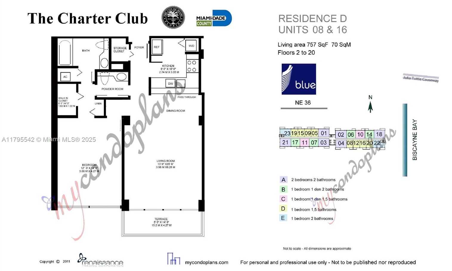 Small Image of 600 NORTH EAST 36TH ST #1516, Miami Number 8