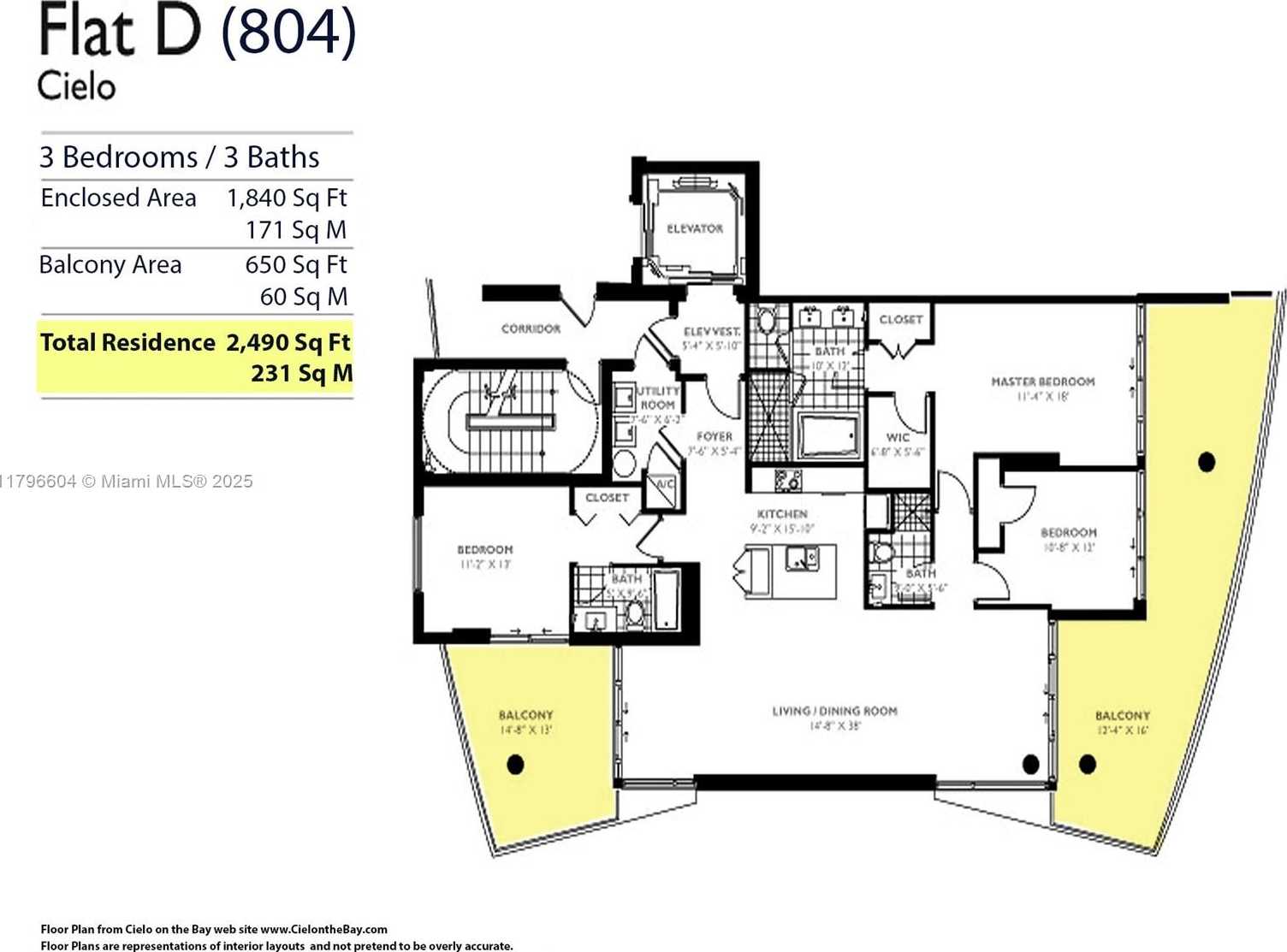 Small Image of 7935 EAST DR #804, North Bay Village Number 28