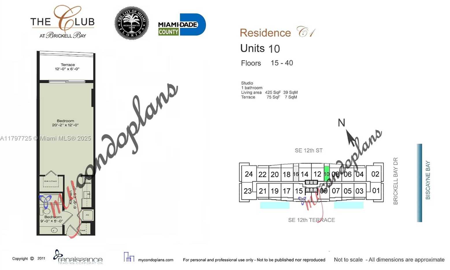 Small Image of 1200 BRICKELL BAY DR #3110, Miami Number 12