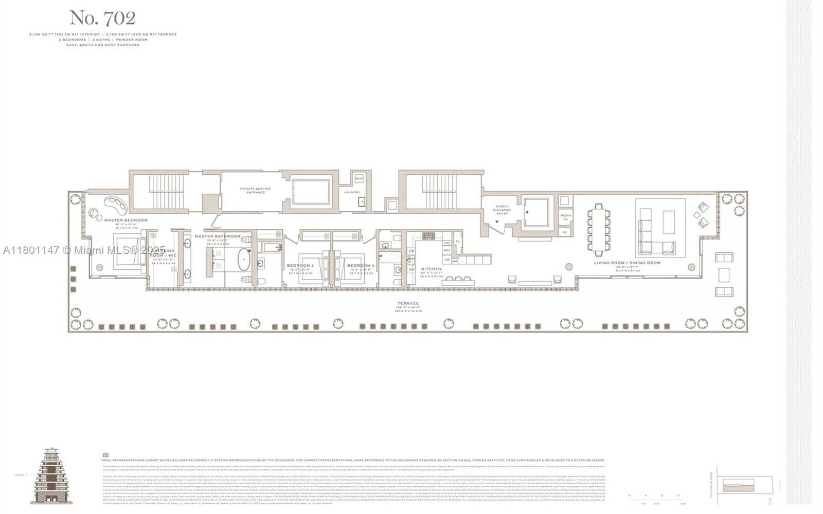 Small Image of 8955 COLLINS AVE #702, Surfside Number 43