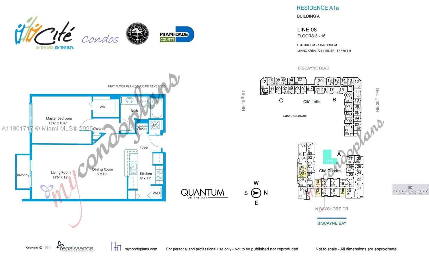 Small Image of 2000 NORTH BAYSHORE DR #1508, Miami Number 12