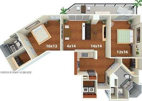 Small Image of 1500 BAY RD #M-0427, Miami Beach Number 31