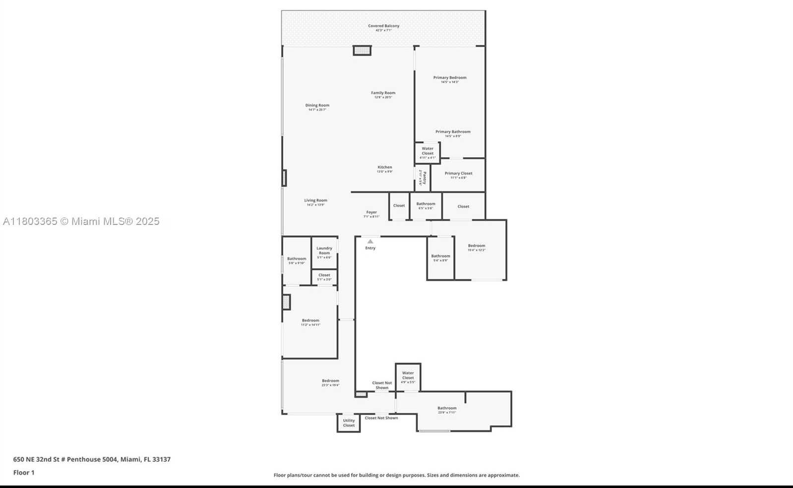 Small Image of 650 NORTH EAST 32ND ST #PH5004, Miami Number 37