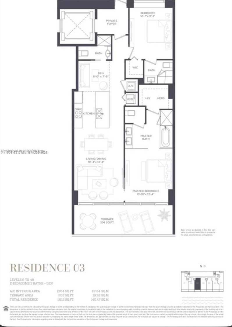 Small Image of 480 NORTH EAST 31ST ST #3203, Miami Number 5