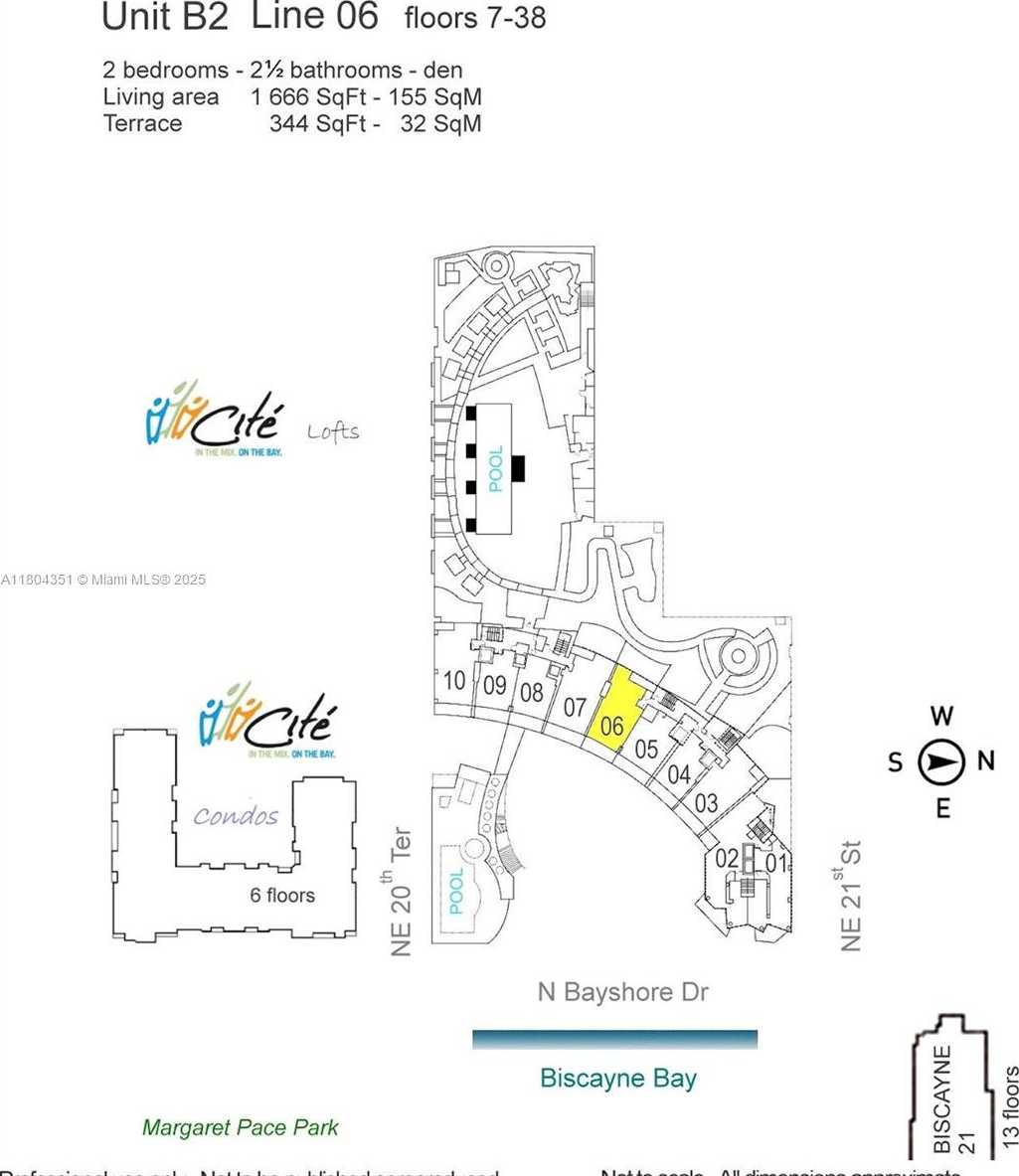 Small Image of 2020 NORTH BAYSHORE DR #3706, Miami Number 19