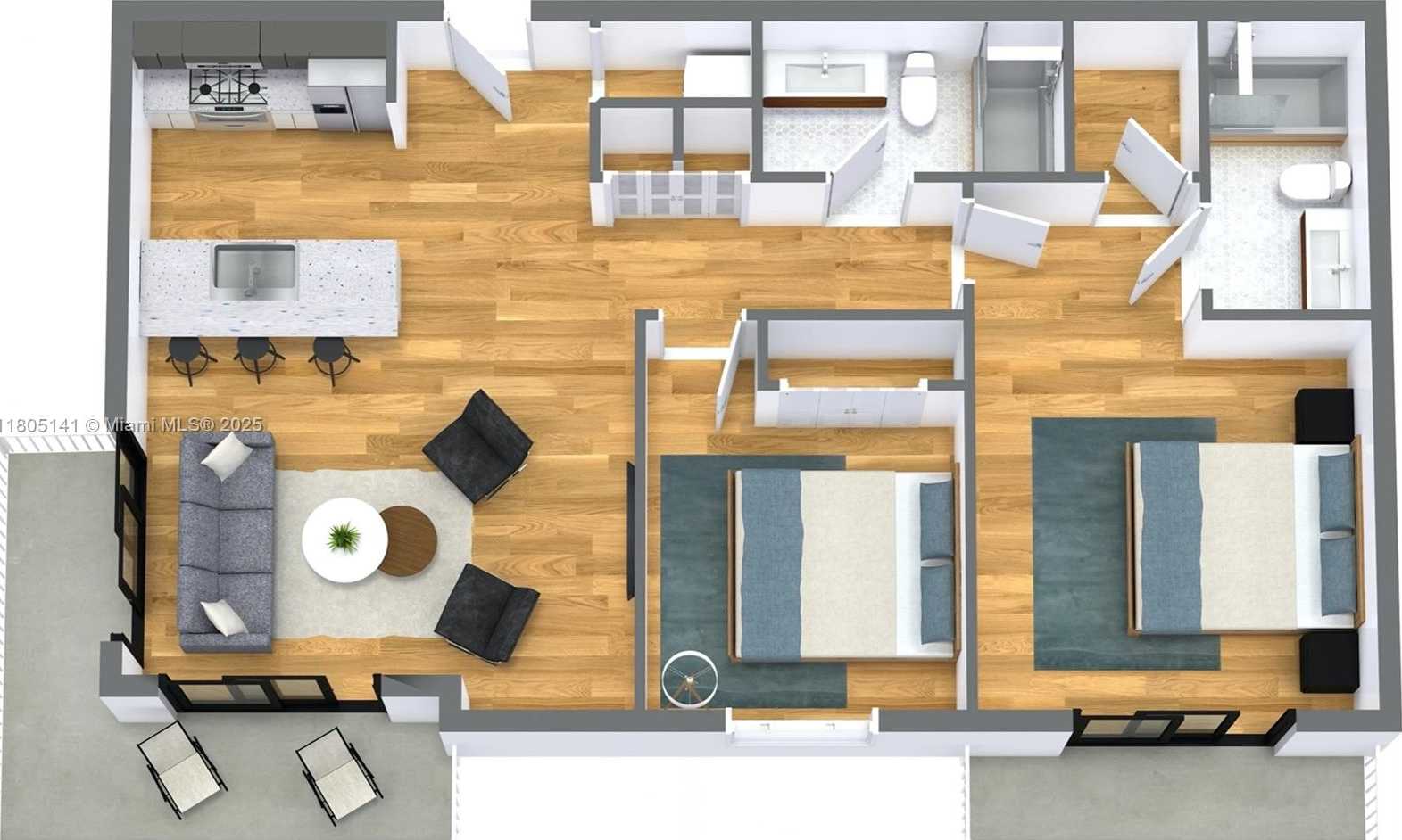Small Image of 1950 FLETCHER ST #205, Hollywood Number 5