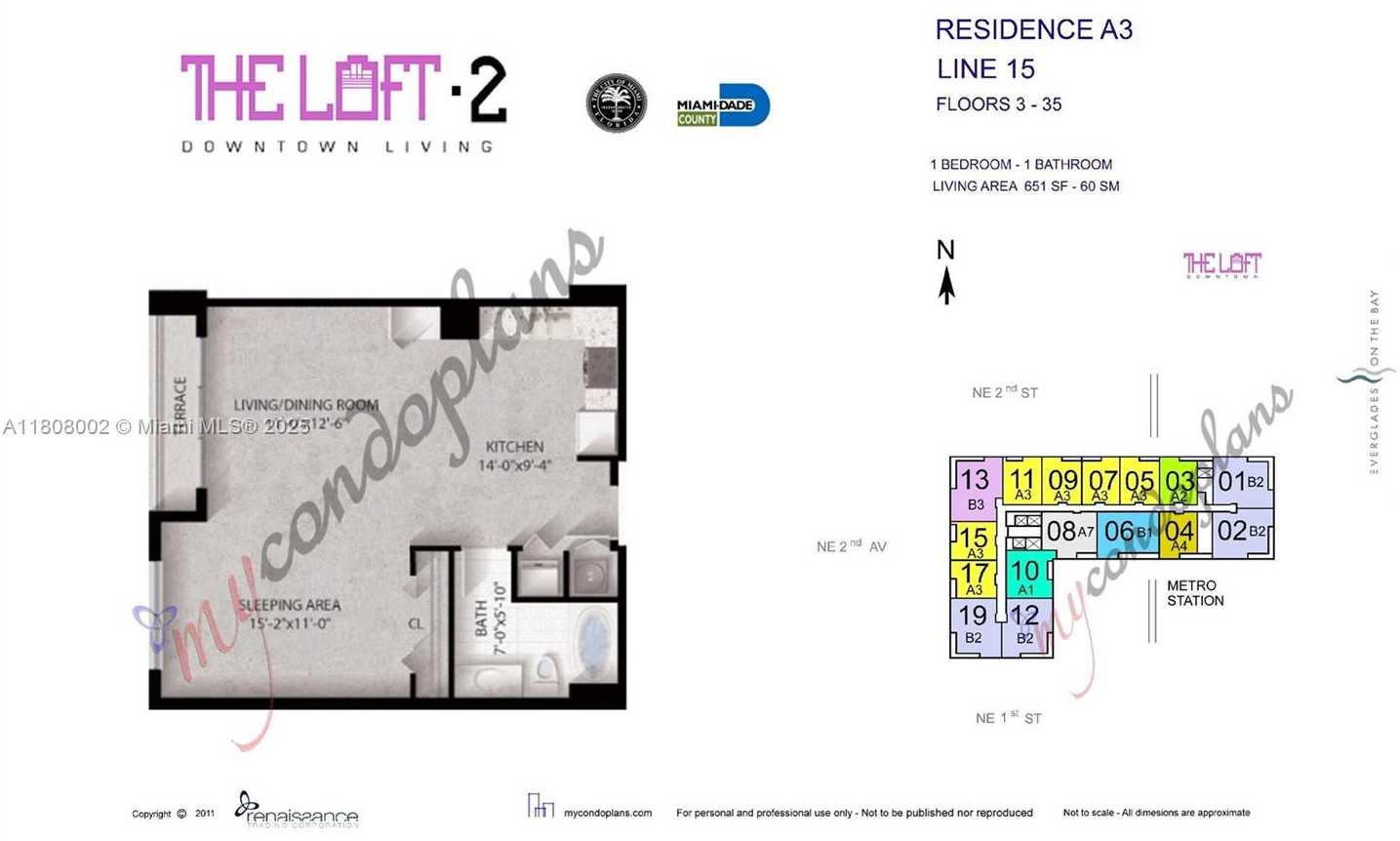 Small Image of 133 NORTH EAST 2ND AVE #2115, Miami Number 18