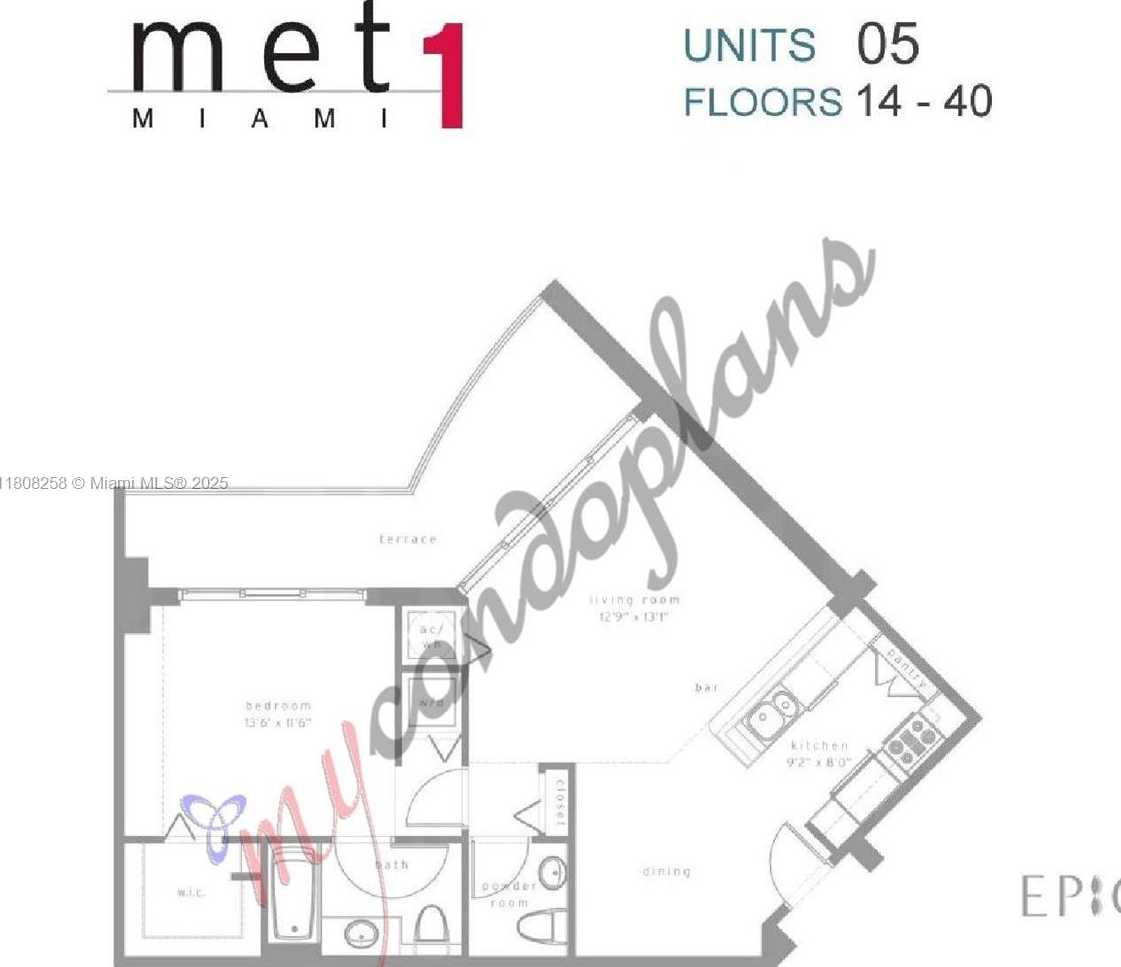 Small Image of 300 SOUTH BISCAYNE BLVD #T-3605, Miami Number 15