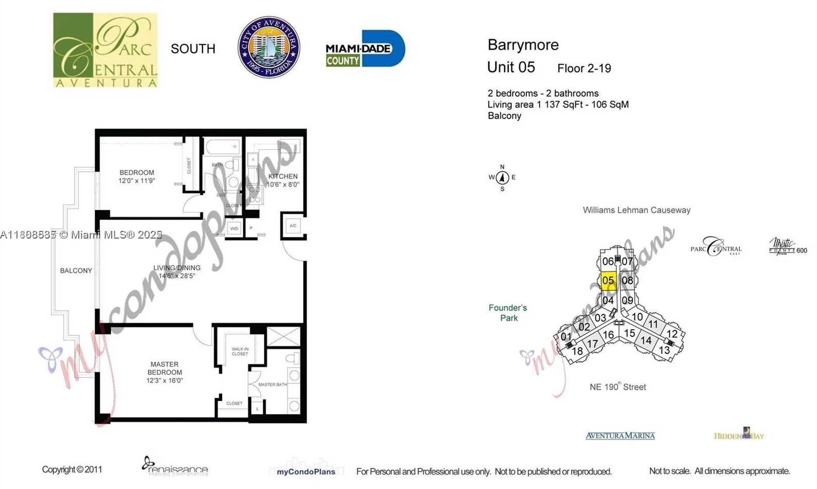 Small Image of 3300 NORTH EAST 192ND ST #905, Aventura Number 17