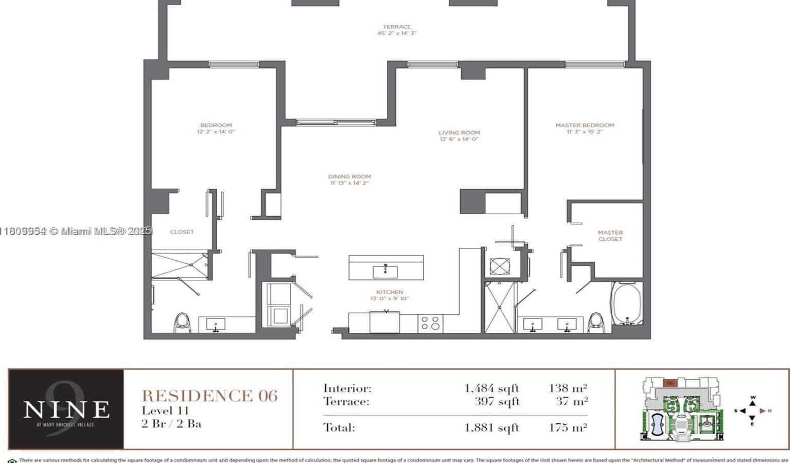 Small Image of 999 SOUTH WEST 1ST AVE #3306, Miami Number 29