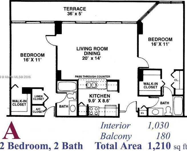 Small Image of 7601 EAST TREASURE DR #1622, North Bay Village Number 10