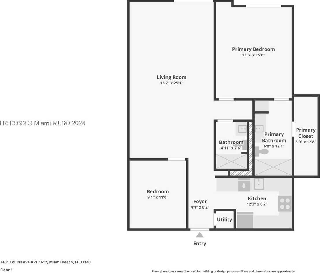 Small Image of 2401 COLLINS AVE #1011, Miami Beach Number 3