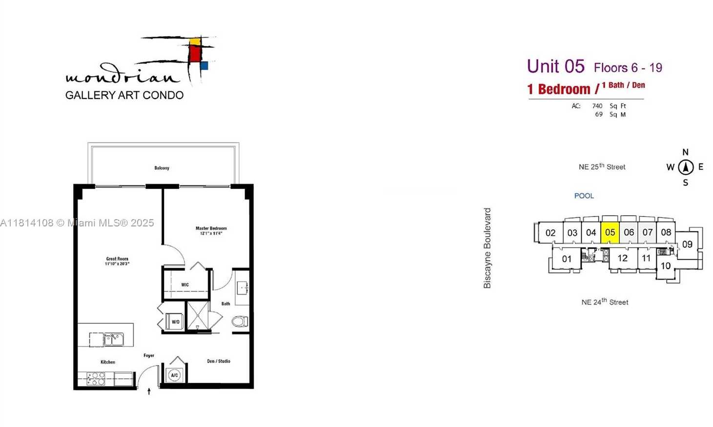 Small Image of 333 NORTH EAST 24TH ST #1705, Miami Number 18