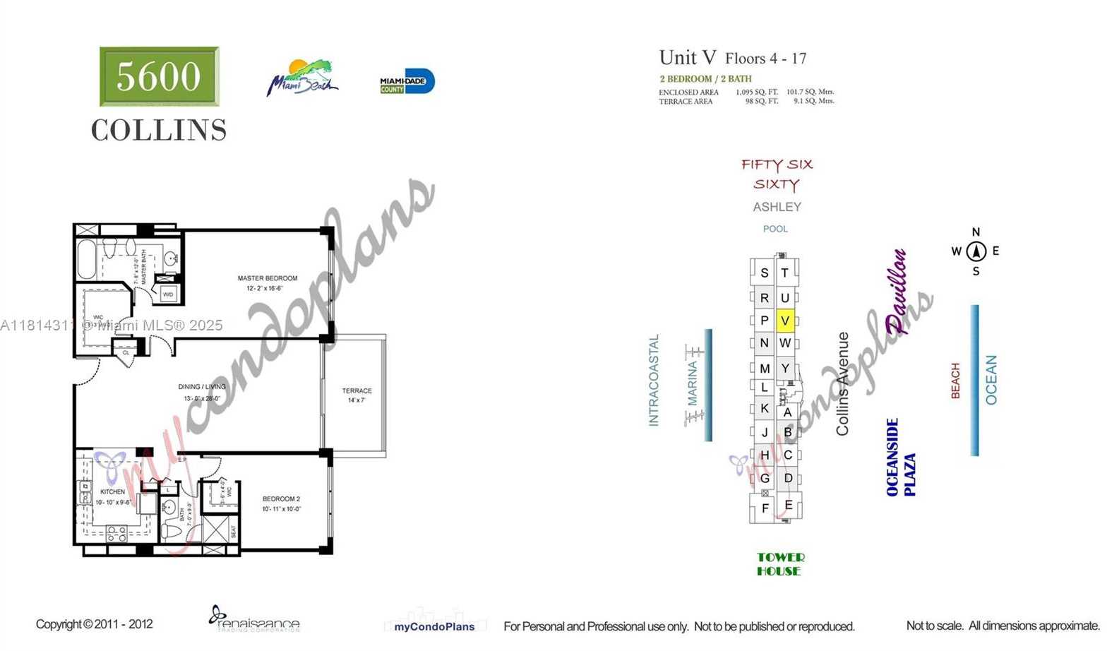Small Image of 5600 COLLINS AVE #10V, Miami Beach Number 17