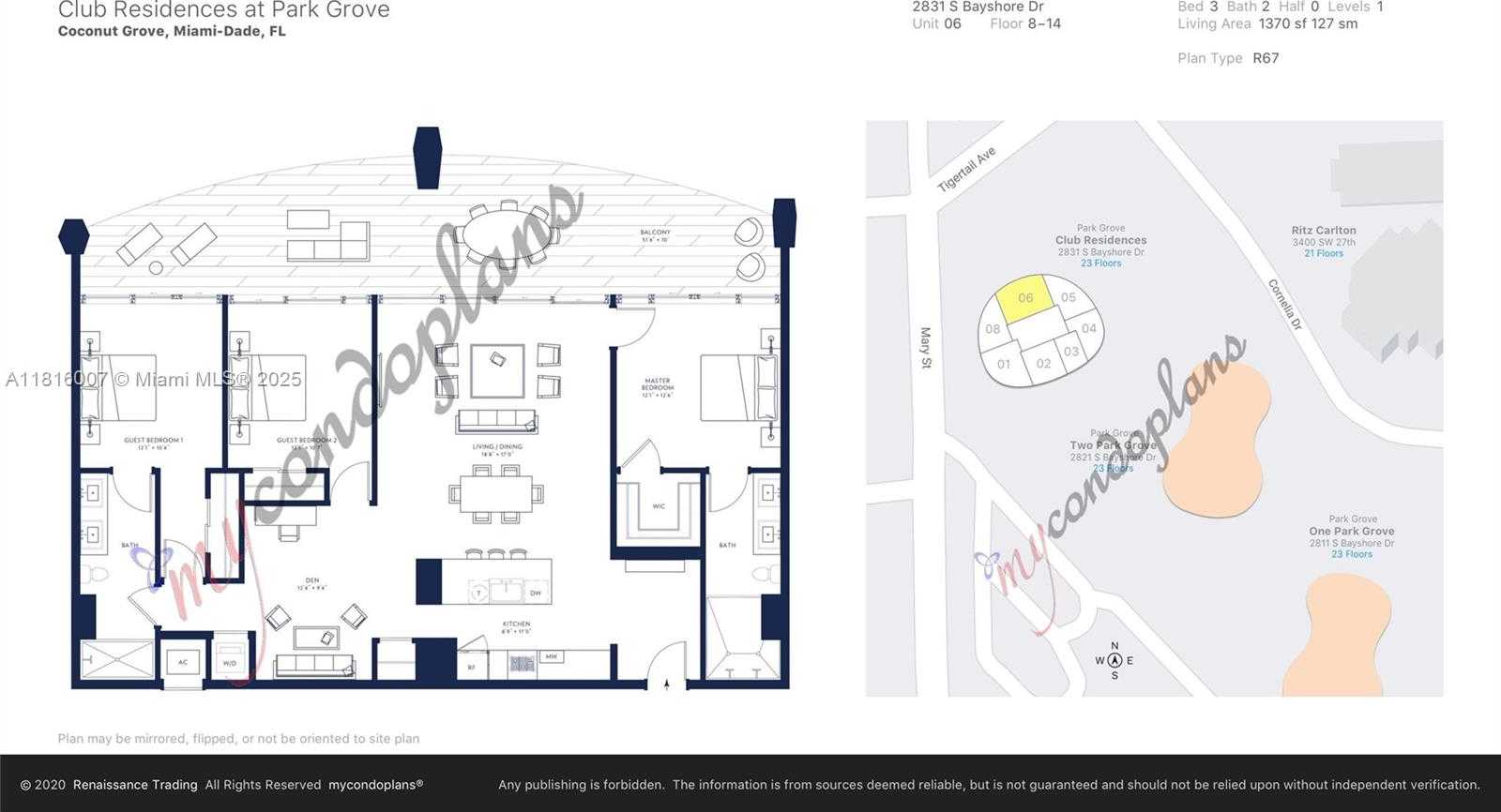 Small Image of 2831 SOUTH BAYSHORE DR #906, Miami Number 27