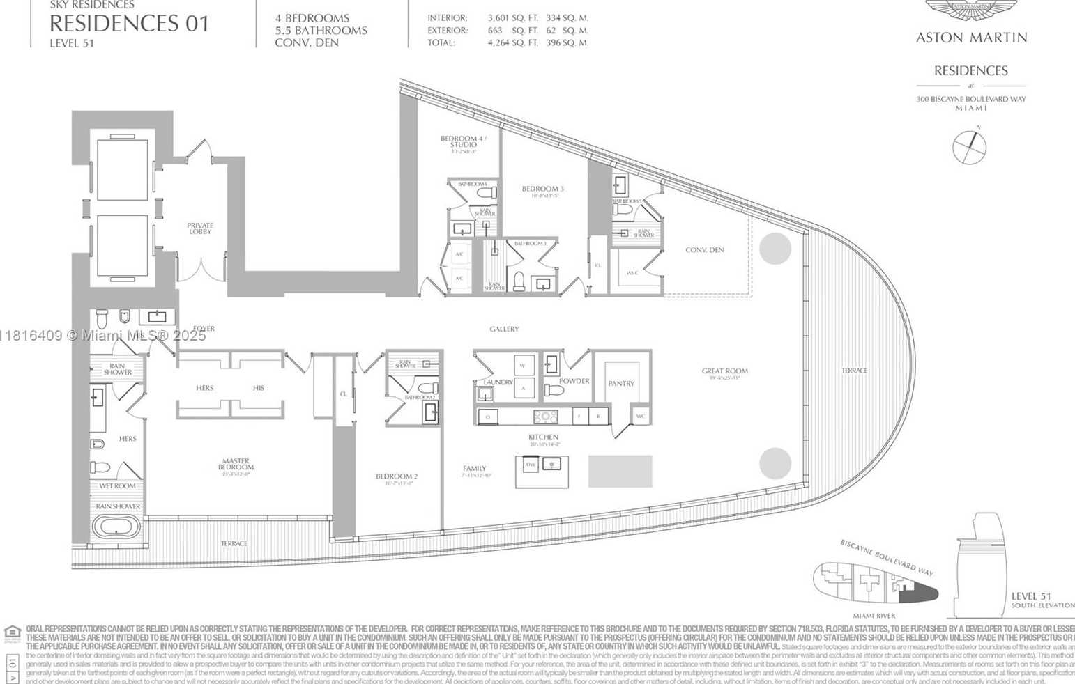 Small Image of 300 BISCAYNE BLVD WAY #5101, Miami Number 38