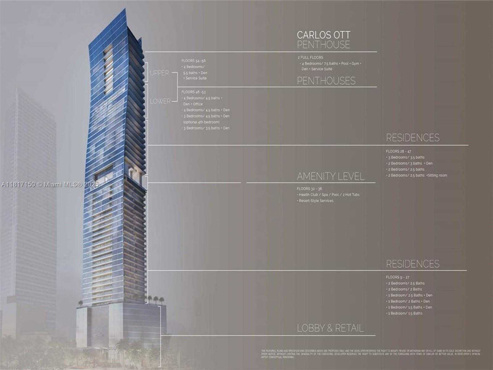 Small Image of 1451 BRICKELL AVE #3903, Miami Number 45