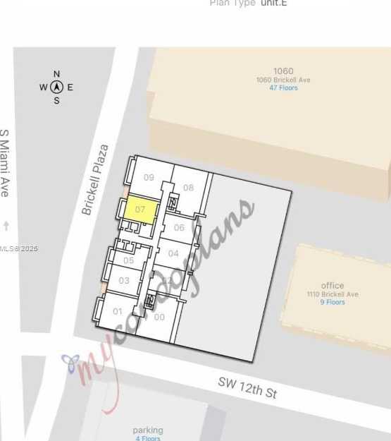 Small Image of 1080 BRICKELL AVE #4007, Miami Number 55