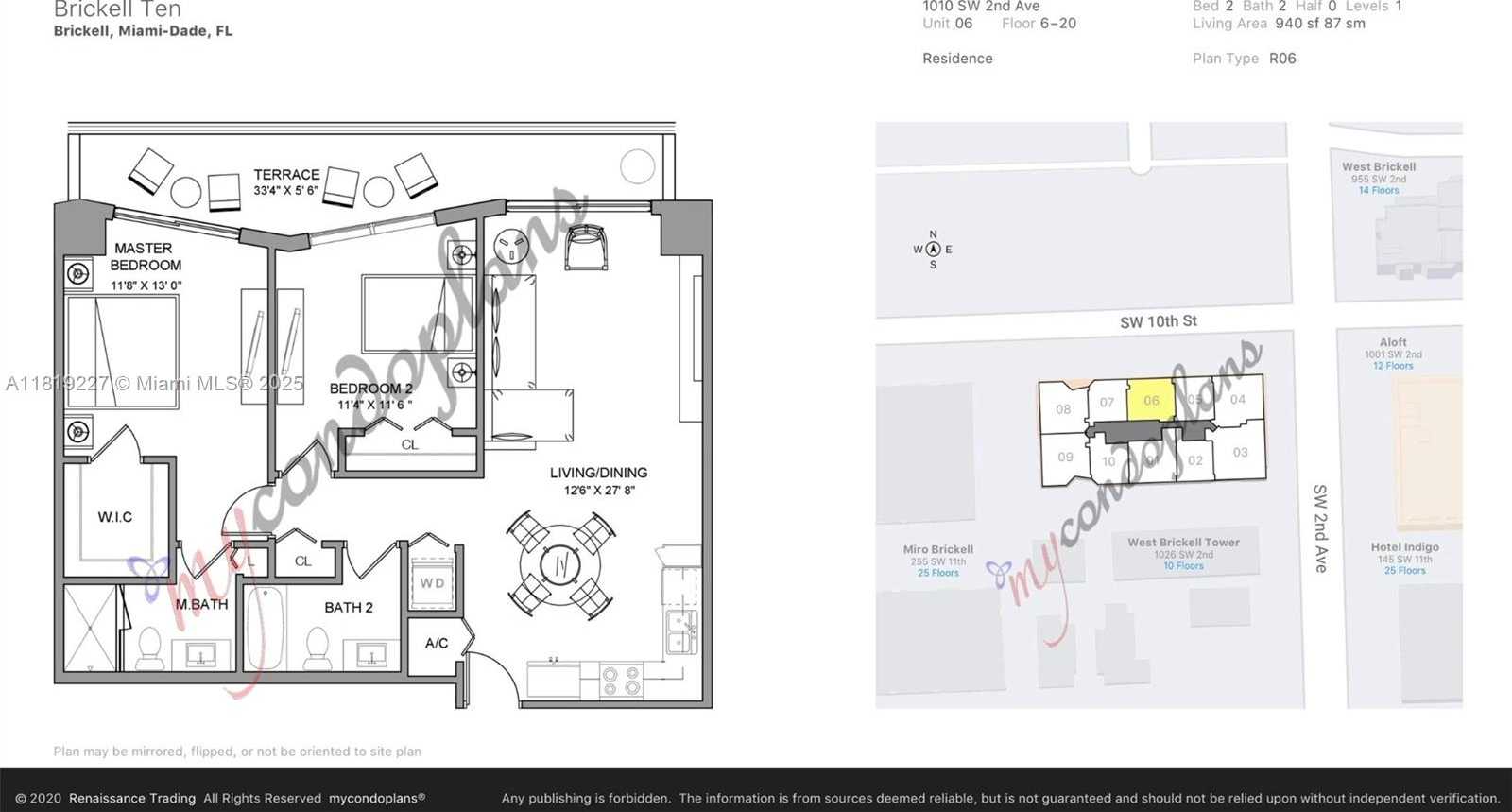 Small Image of 1010 SOUTH WEST 2ND AVE #1606, Miami Number 22